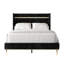Lit tapissier standard à profil bas Anaika Corduroy-93509737-93509742