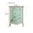 Retro Painted Solid Wood Five-drawer Accent Chest