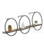 Sculpture murale décorative ronde en métal pour décoration intérieure-1358845746