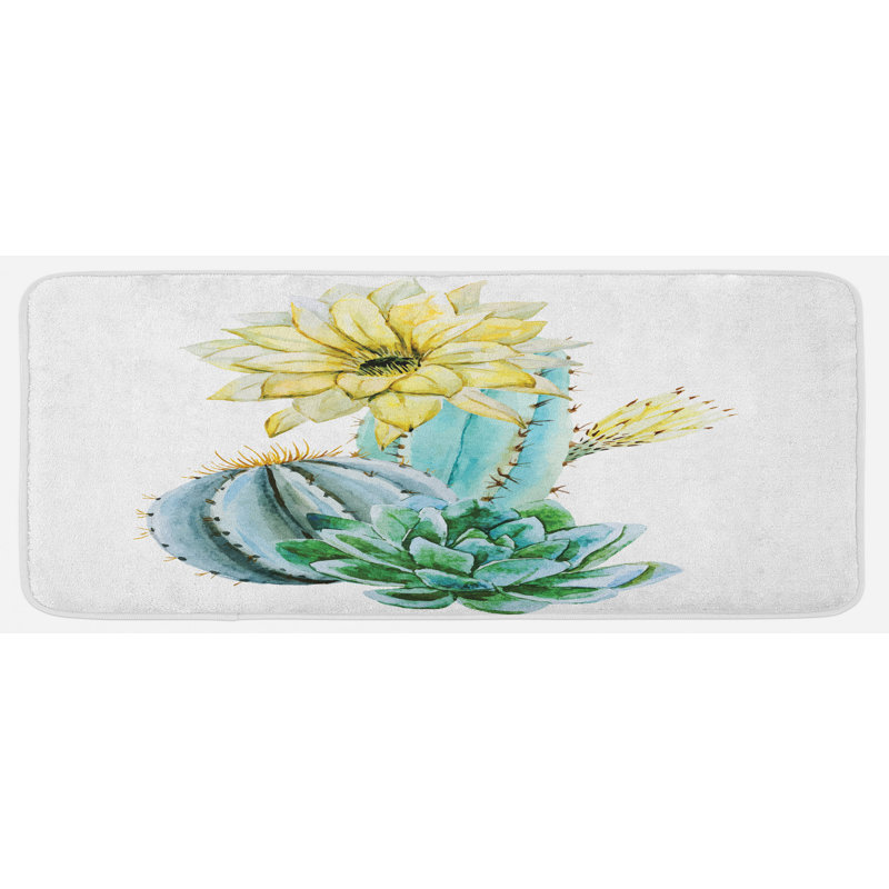 Tapis de cuisine cactus