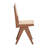 Velentina Rattan & Natural Finish Side Chair (Set Of 2)