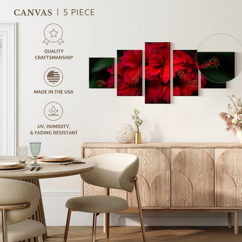 Thailand Flower, 42" H x 92" W
