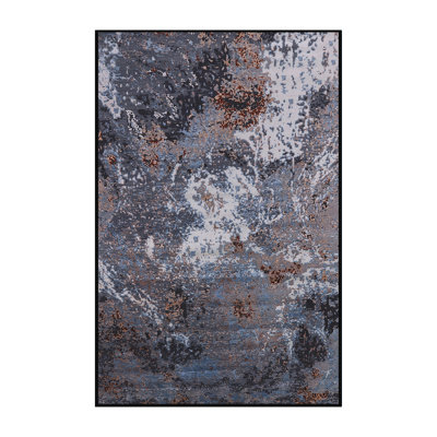 Tapis gris foncé Carnot