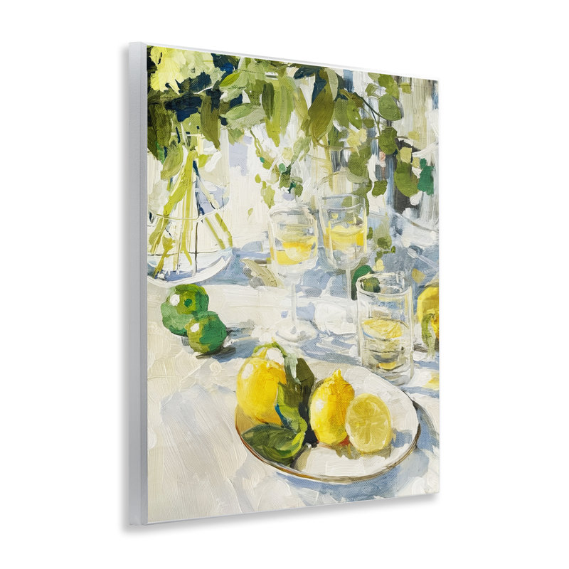 Plaque murale «Meringue Lemons» par Annabelle Hall