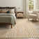 Celeta Abstract Rainbow Striped Area Rug - Colorful Modern Carpet for Living Room, Bedroom, or Office Decor