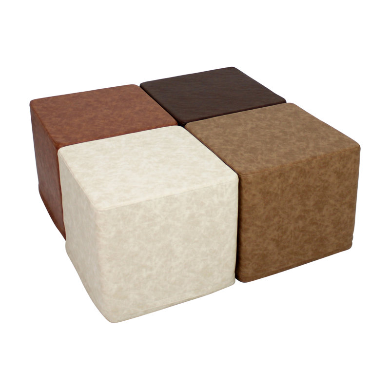 Coussin 4 pièces SoftScape, Patiné patiné, H 16 po x l 18 po x P 18 po