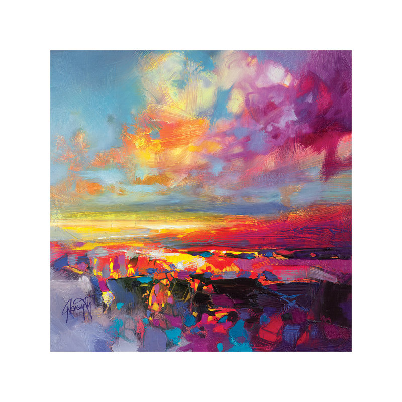 Luminance Study II by Scott Naismith - Wrapped Canvas Painting, 93.98 cm H x 93.98 cm W x 1.91 cm D
