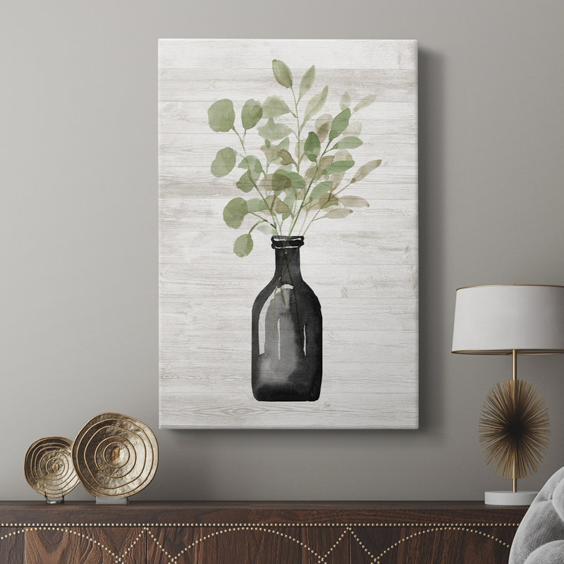 Summers Foliage I -Gallery Wraraped Cavas, H 12 po x l 8 po