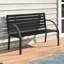 Coosada Steel Park Bench