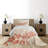 Bunny Coastal Polyester Floral Coverlet