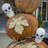 Large Happy Halloween Arch with Pumpkins and Skulls