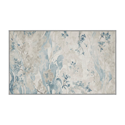 Machine Washable Gray Area Rug