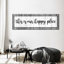 «Family and Home Typographie This Is Our Happy Place Typographie», reproduction sur toile-92517734