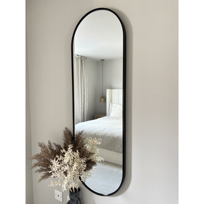 Decourcey Metal Oval Mirror