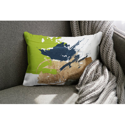 Coussin lombaire abstrait intérieur / extérieur