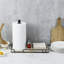 Iron and Solid Wood Paper Towel Holder