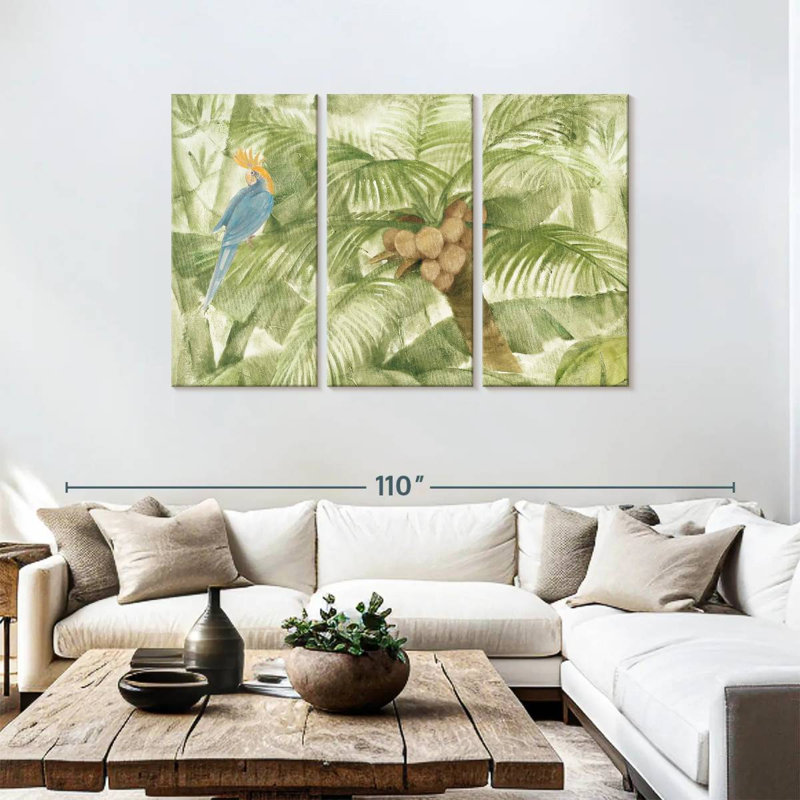 Auvent tropical Alvord I - vert, H 48 po x l 74 po