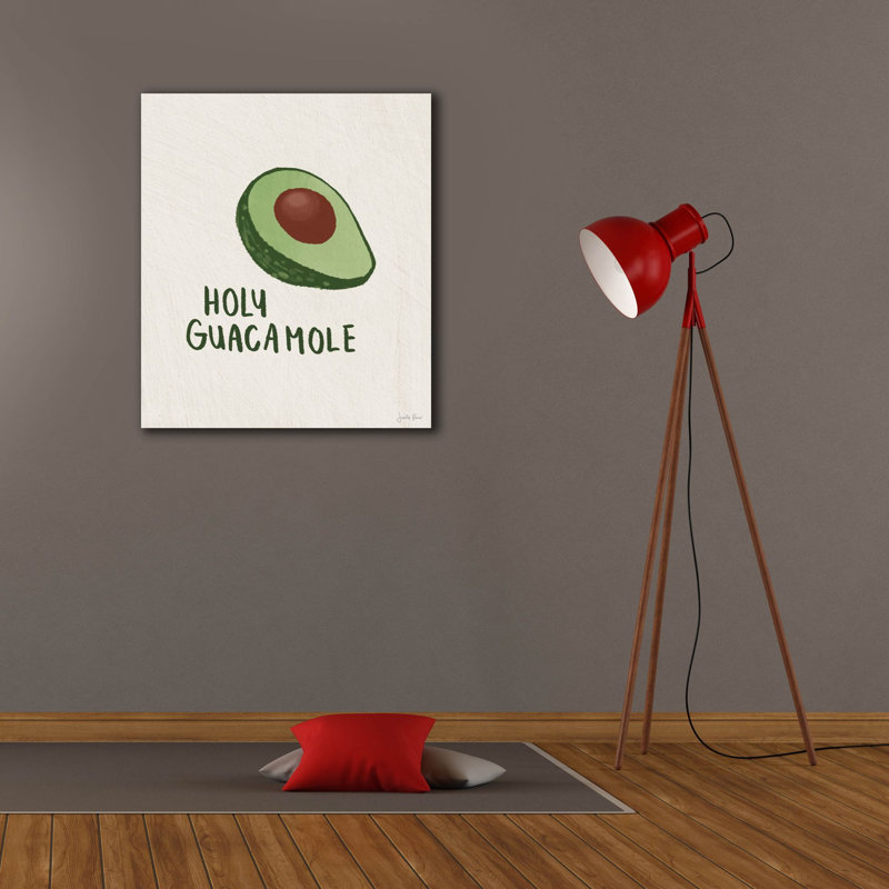 Art mural sur toile Winston Porter «Veggie Fun 3» par Janelle Penner, H 30 po x l 26 po x P 1,5 po