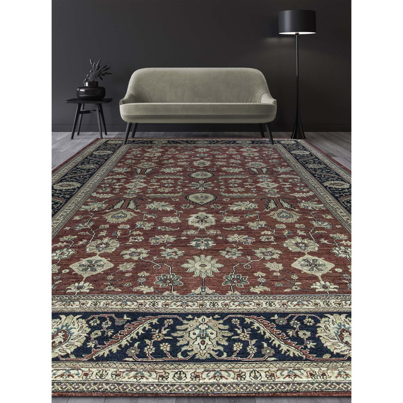 Sultanabad Wool Oriental Area Rug