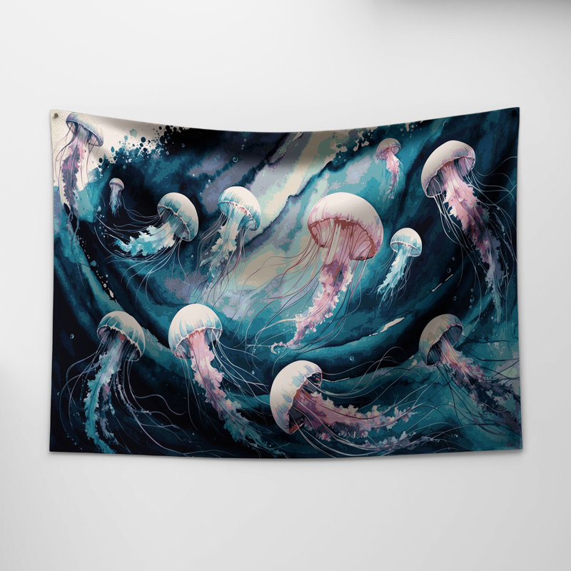 Tapisserie murale nautique, 51 po x 60 po