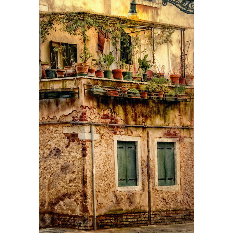 Italian Garden by Danny Head - Wrapped Canvas Print, 30cm H x 20cm W x 3.8cm D