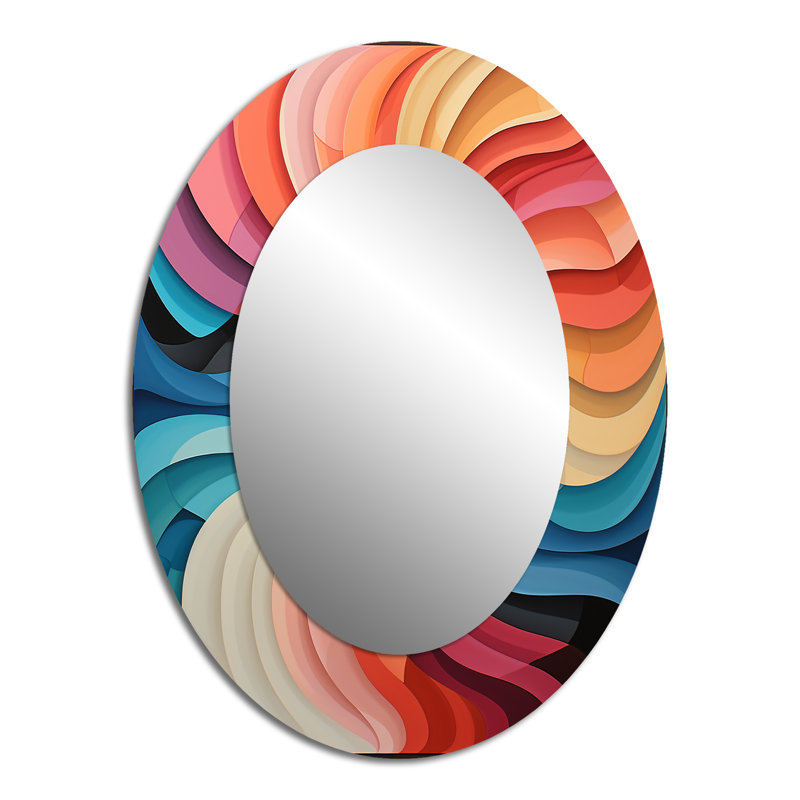 Miroir mural moderne Opt Elixir, 40 po x 30 po