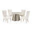 St. Charles Round Dining Table - Dove Gray