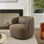 Fauteuil pivotant rembourré Bolton-2112903101