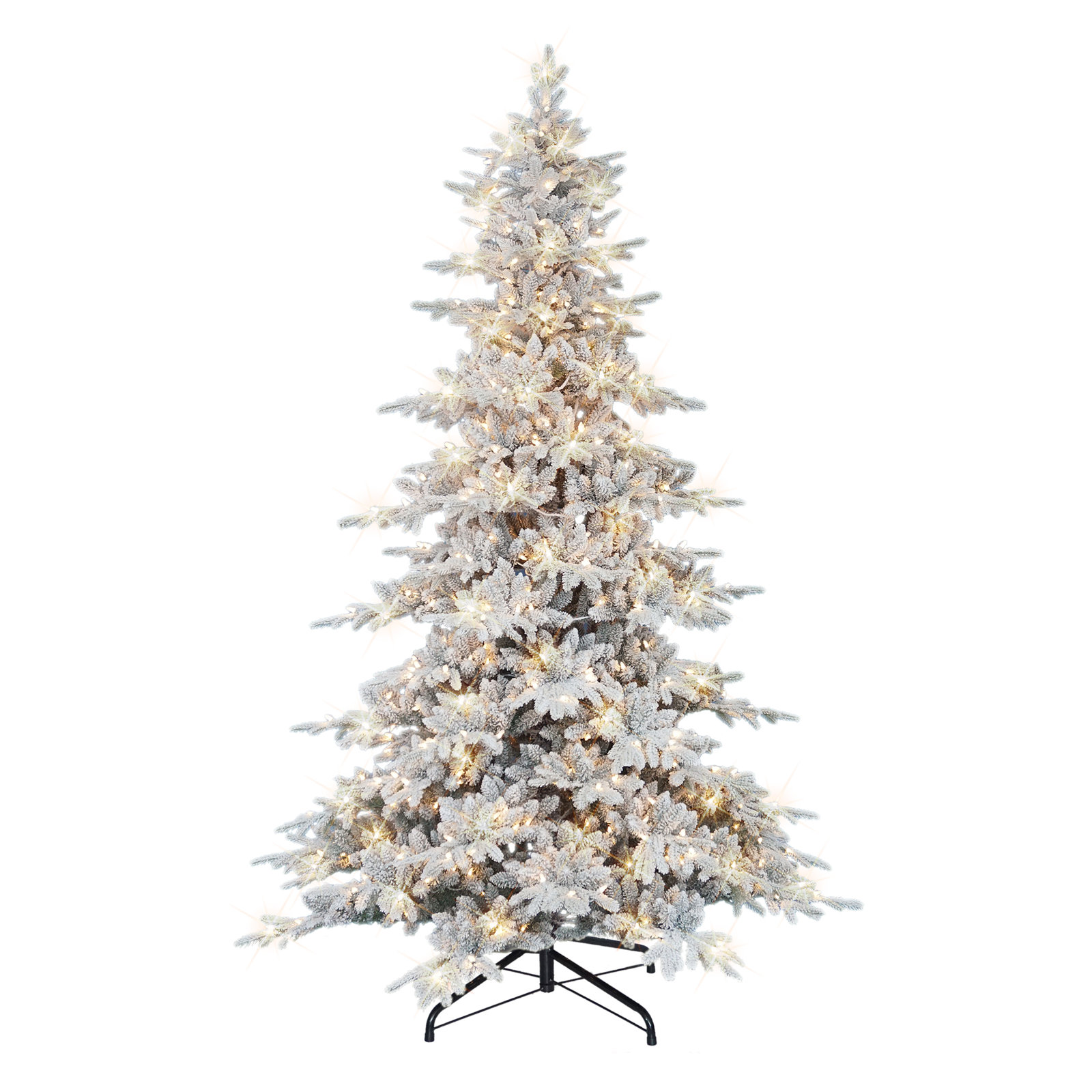 108' Lighted Artificial Fir Christmas Tree