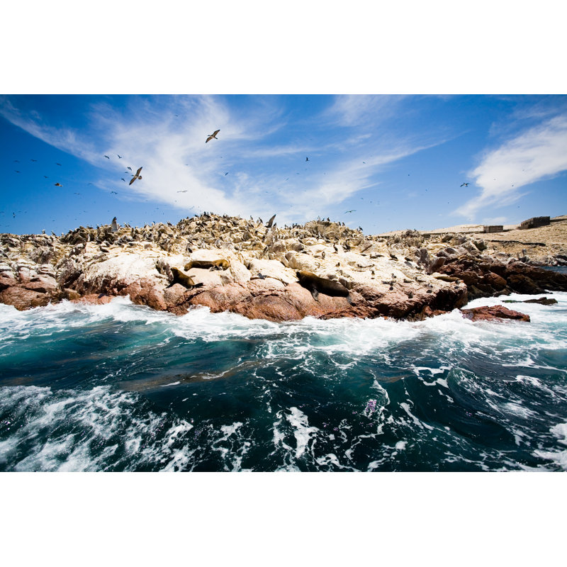 Crossbows Islands, Peru by Piksel - Wrapped Canvas Print, 30cm H x 46cm W x 3.8cm D