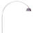 85" Tall Metal Floor Lamp