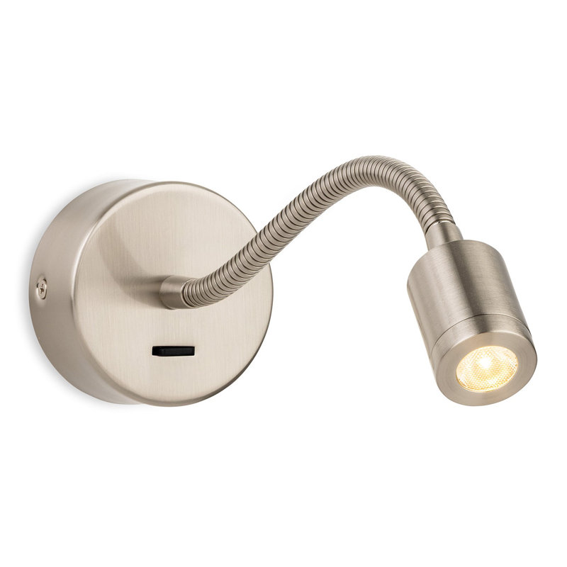 LED Spotlight, Brushed Steel