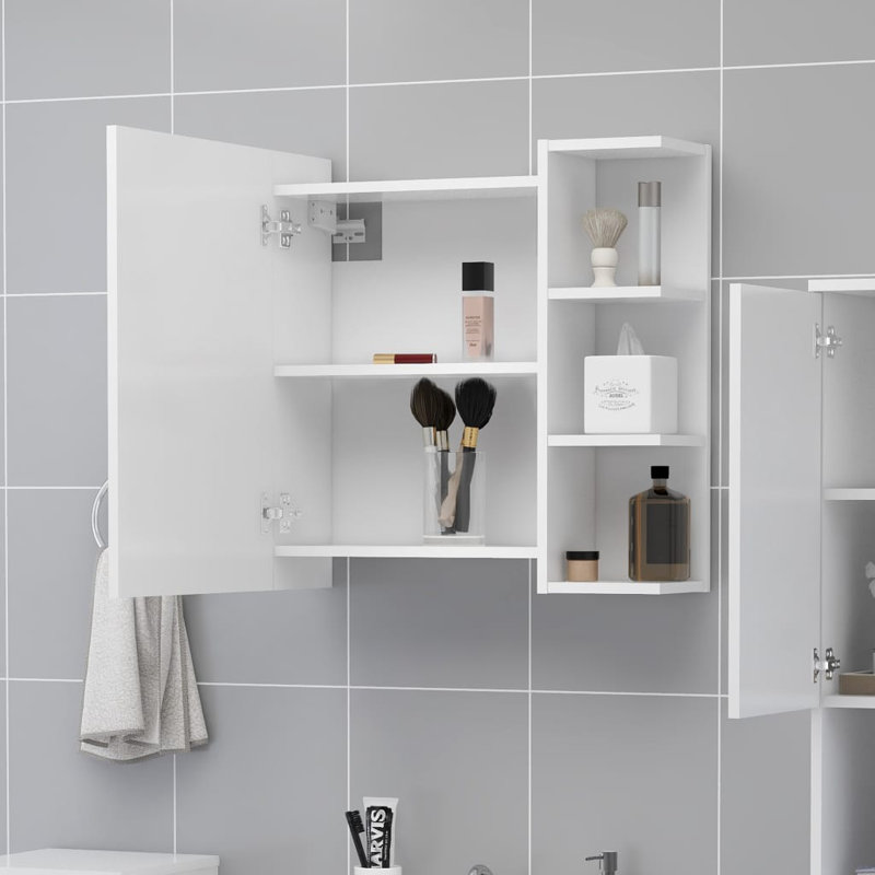 Armoire de salle de bain, Blanc