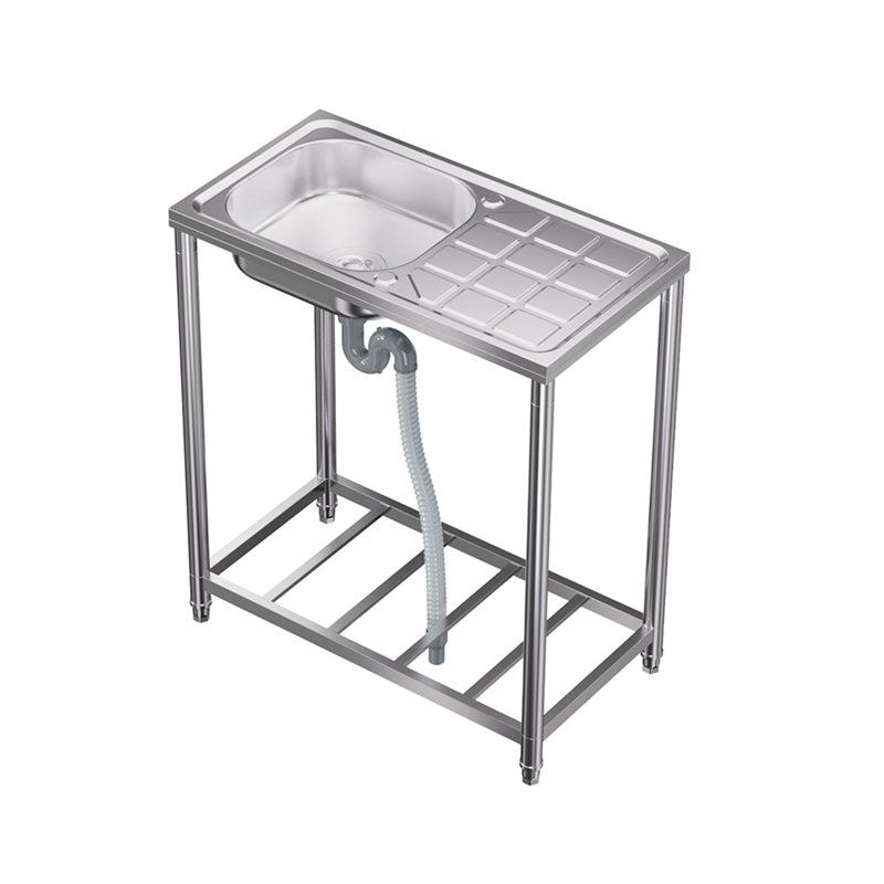 Belfry Kitchen Pugmire W Single Bowl Stainless Steel Kitchen Sink, 400 cm W x 850 cm H