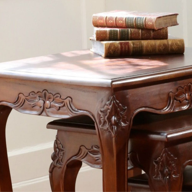 Solid Wood Nesting Tables