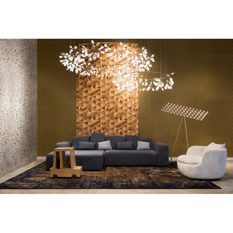Heracleum III The Big O LED Chandelier, Copper, 82.6 inches, 10 meters