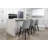 Counter Height Bar Stools, 26" Swivel Bar Stools with Solid Wood Legs, Farmhouse Upholstered Barstools with Nailhead Trim Design for Kitchen Island, Home Bar, Performance Fabric, Gray-746343118-746343119