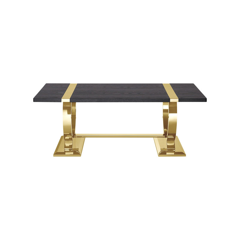 Table basse rectangulaire 1 pièce Trestle Base