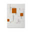 Art mural Mid-Century moderne en toile pour salon-504046266-504046267