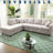 Vega Reversible Sectional In Faux Fur-108053177