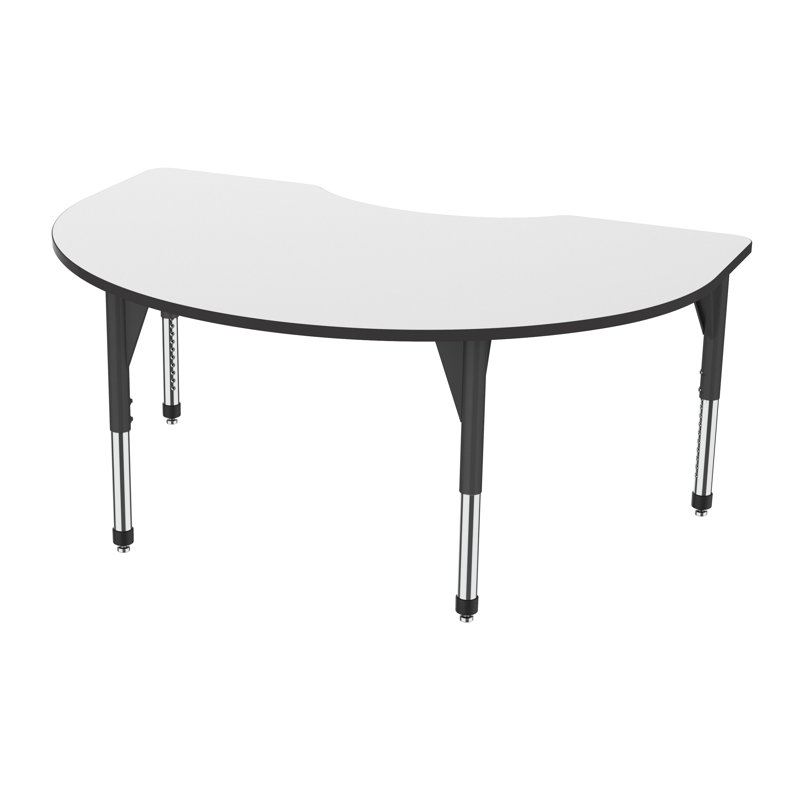 Table d'activité à hauteur réglable pour tableau blanc Premier Series, Noir