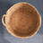Round Water Hyacinth Seagrass Woven Basket with Handles