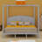 Canopy Platform Bed With Headboard-237923889