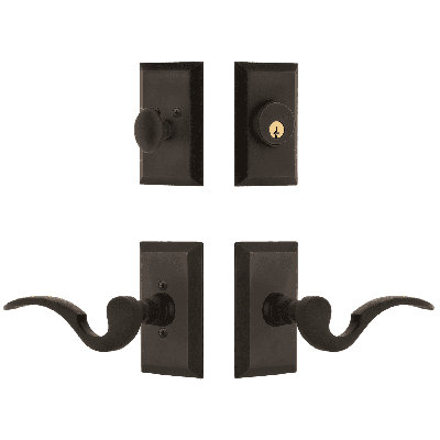 Nostalgic Warehouse Studio Entry Set with Manor Lever