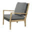 Chaise de patio avec coussins Hartwick