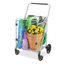 Chariot utilitaire robuste avec porte frontale