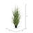 Artificial Green Potted Ryegrass-22996685