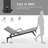 Patio Aluminum Chaise Lounge Chairs Set With Phifertex Sling Fabric And Teak Side Table