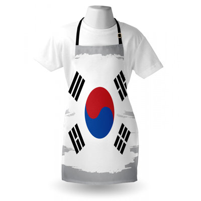 Tablier à drapeau coréen