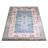 Oriental Hand Knotted Viscose Multicolor Rectangle Area Rug